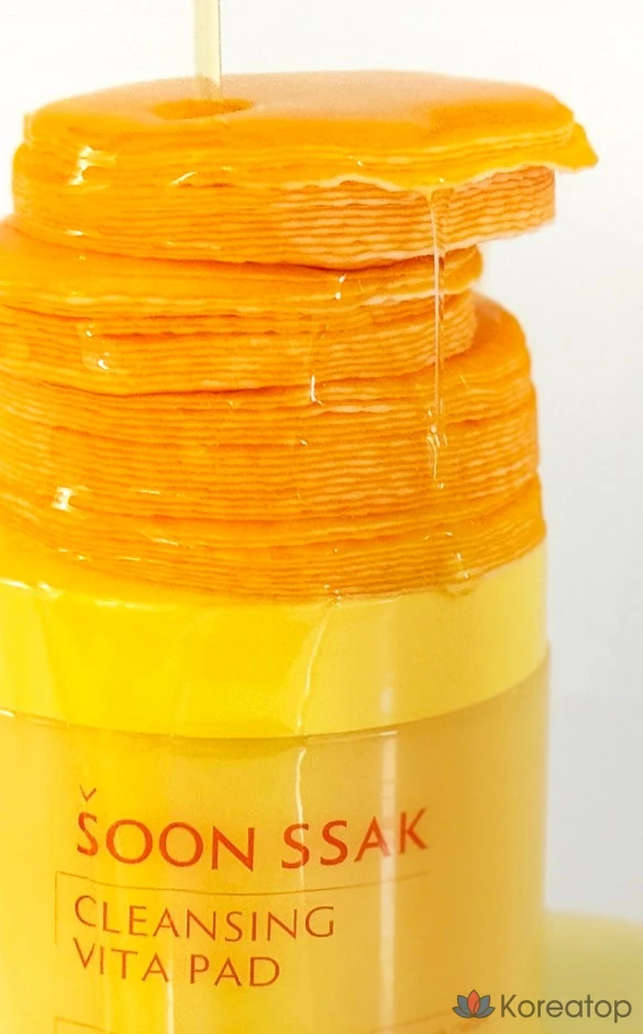 Очищающие подушечки для лица Beaudiani Pure Sprout Vita, 50 листов, 1 упаковка