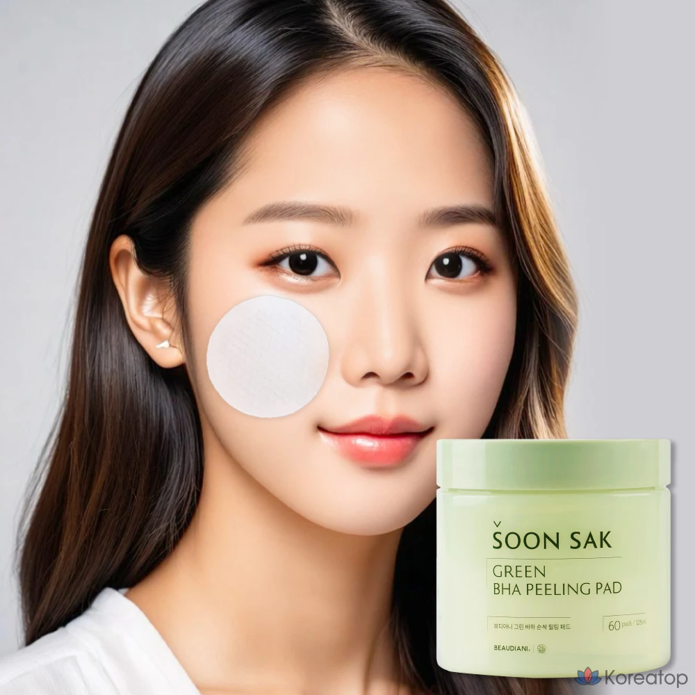 Пилинг-пэды Beaudiani Green BHA Peeling Pad, 125 мл, 60 шт.