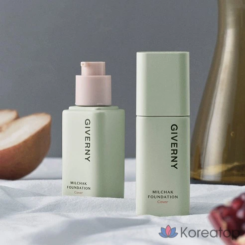 Натуральный легкий тональный крем  Giverny Close cover, 30 мл