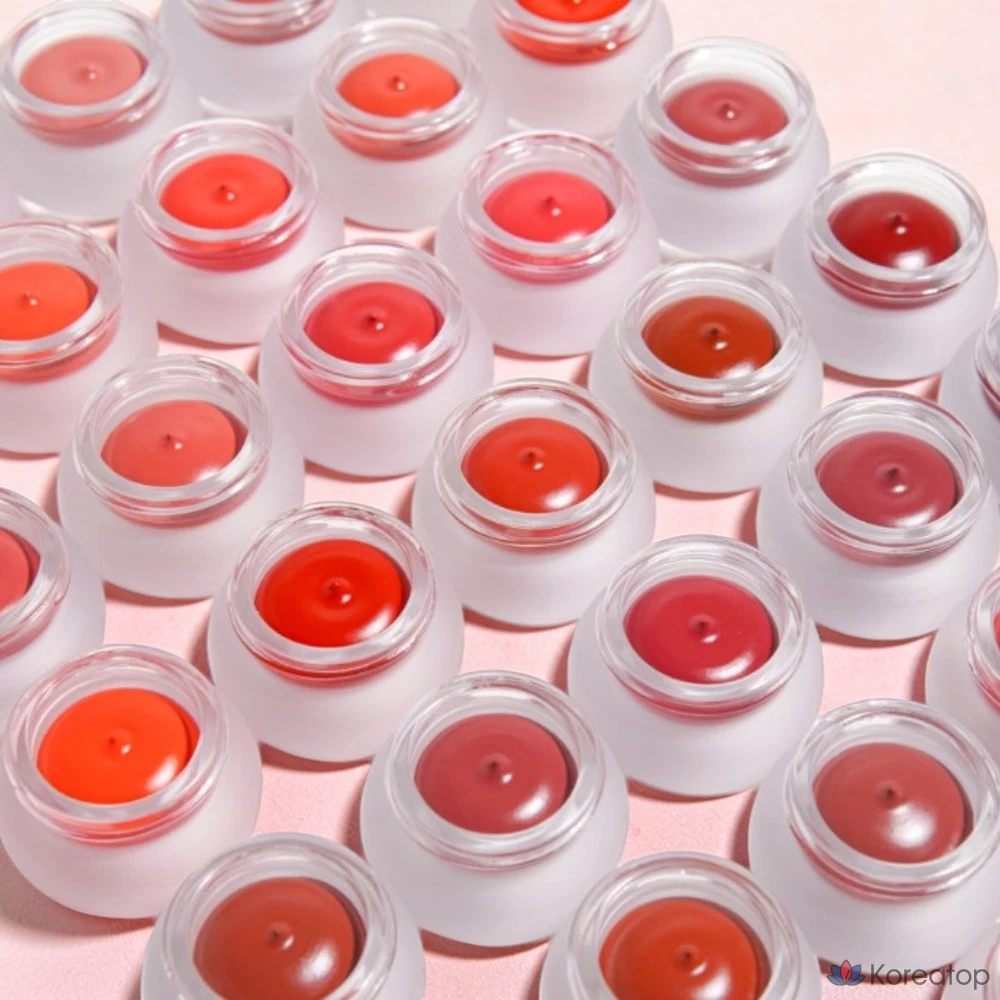 Тинт для губ и щек fwee Lip & Cheek Blurry Pudding Pot, оттенок RD01, 5 г, 1 шт.