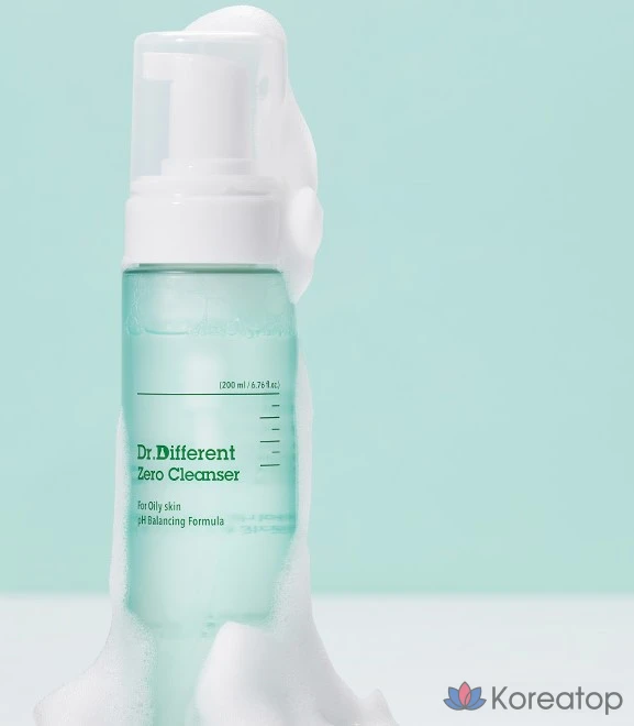 Очищающее средство Dr. Different Zero для жирной кожи, 200 мл, 1 шт., фото 5