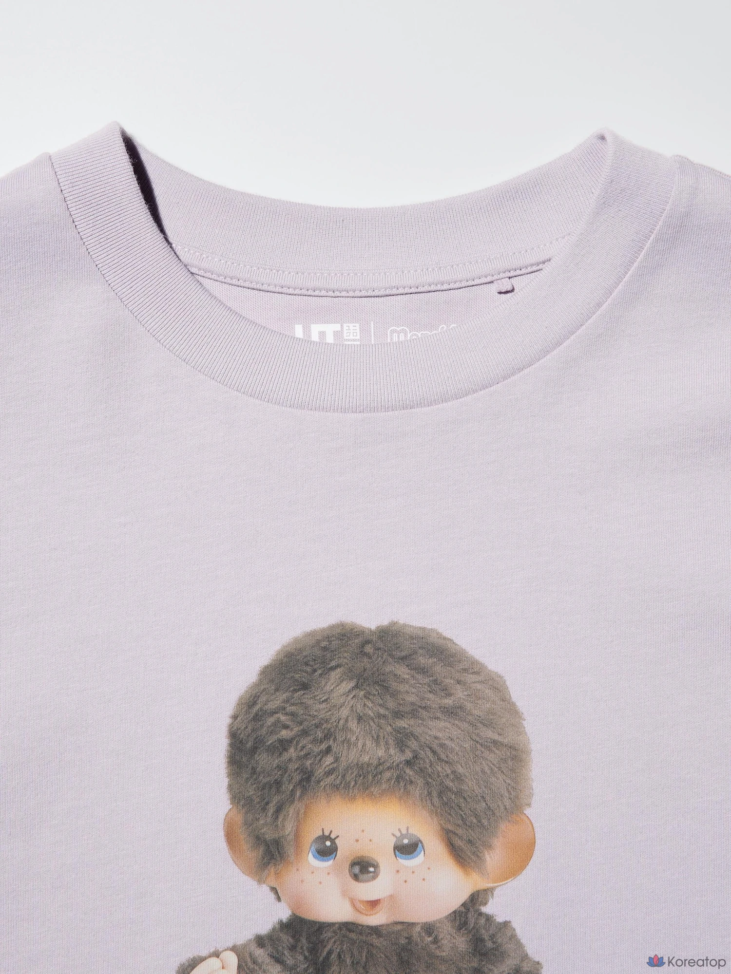 Футболка Uniqlo Monchhichi UT Graphic T, черный