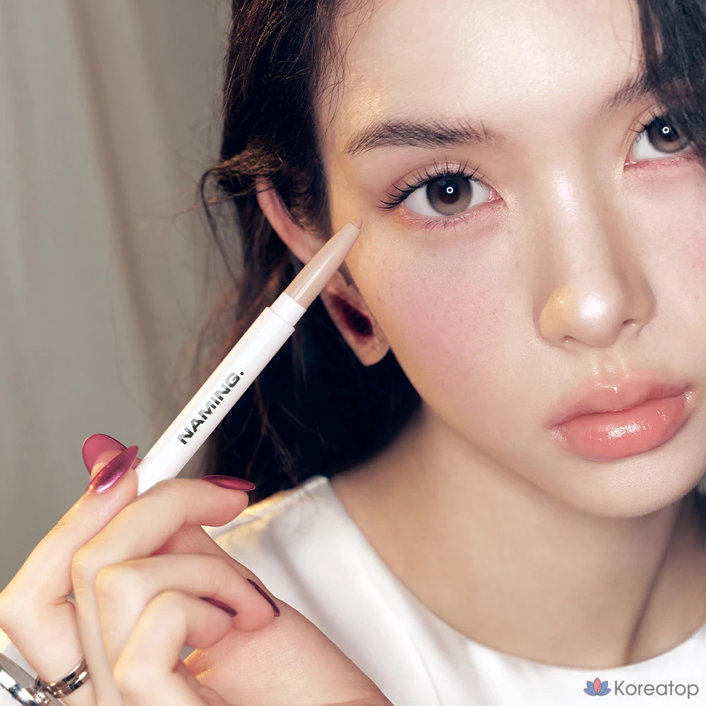 Дизайнерский карандаш для глаз Naming Perfect Tail Eye, двойная подводка, 1 штука, Ombre Nudie, фото 5