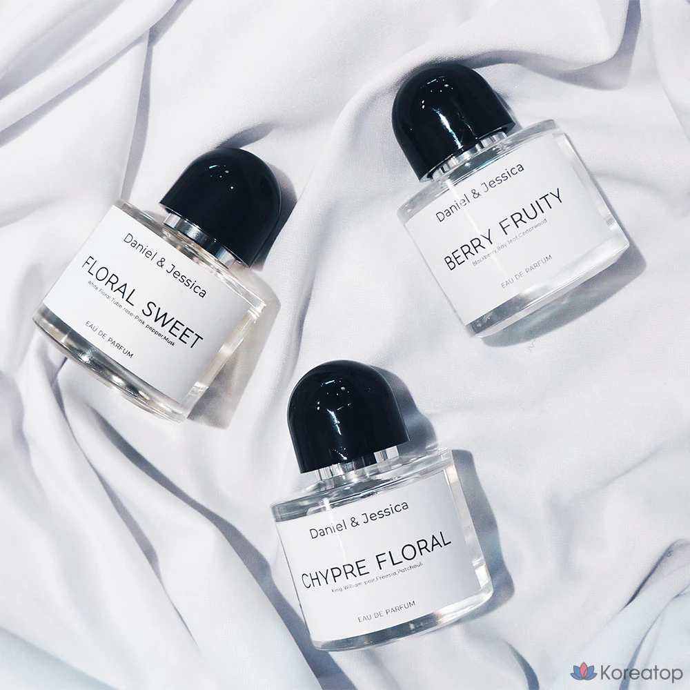 Daniel &amp; Jessica Niche Perfume Eau de Parfum для унисекс, цветочно-сладкий, 1 шт., 50 мл