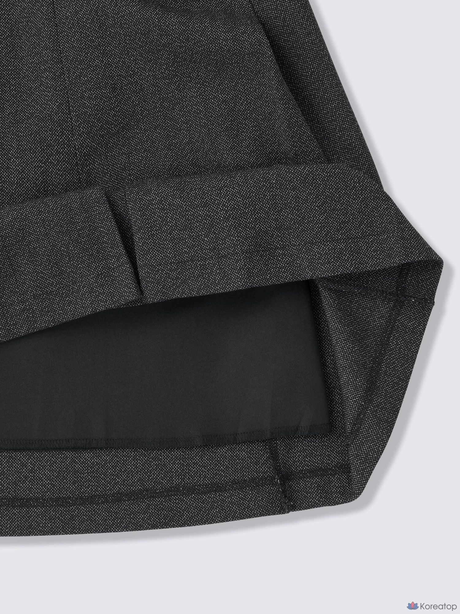 Юбка Uniqlo Box Pleated Skirt из твида