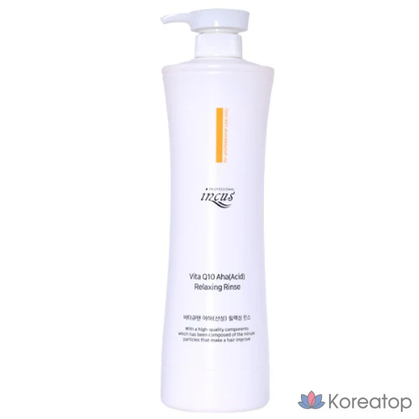 Somang Incuse Vita Q10 Шампунь с расслабляющей кислотой AHA 1100мл, 1 флакон, 1л, фото 5