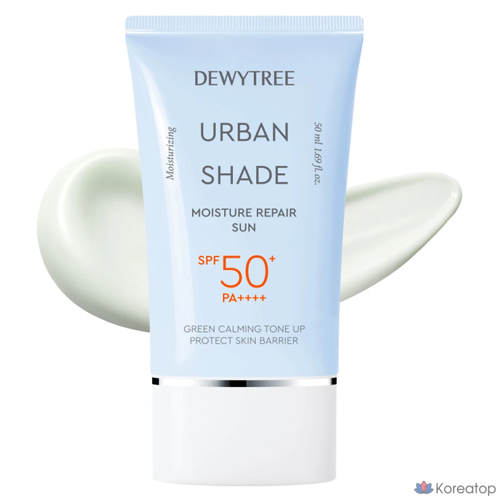 Солнцезащитный крем Dewytree Urban Shade Moisture Repair SPF50+ PA++++, 50 мл, 1 шт.
