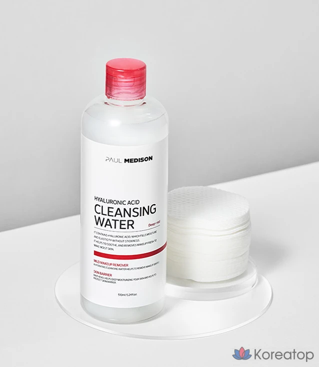 Очищающая вода PAUL MEDISON с гиалуроновой кислотой, 510 мл, 1 шт.