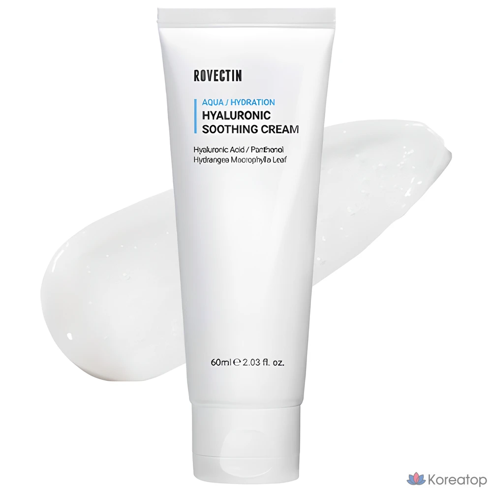 Успокаивающий крем Rovectin Aqua с гиалуроновой кислотой, 1 шт., 60 мл