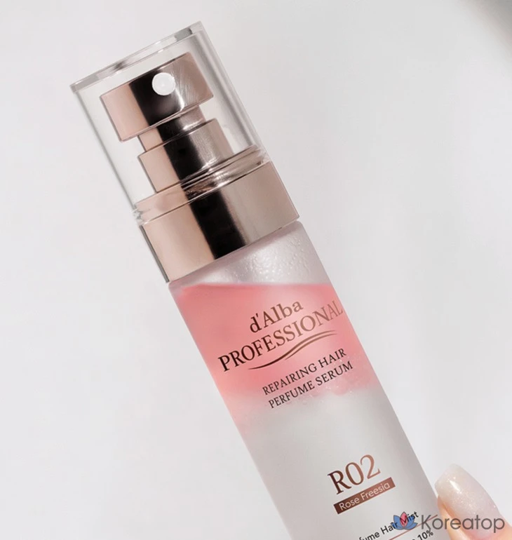 Сыворотка для волос d'Alba Professional Repairing Hair Perfume Serum, оттенок Rose Freesia, 50 мл, 1 шт.