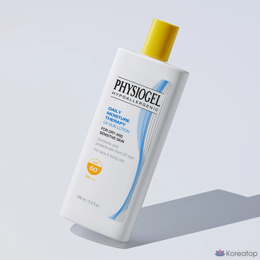 Солнцезащитный лосьон Physiogel Daily Moisture UV Family Sun Lotion SPF50+ PA+++, 100 мл, 1 шт.