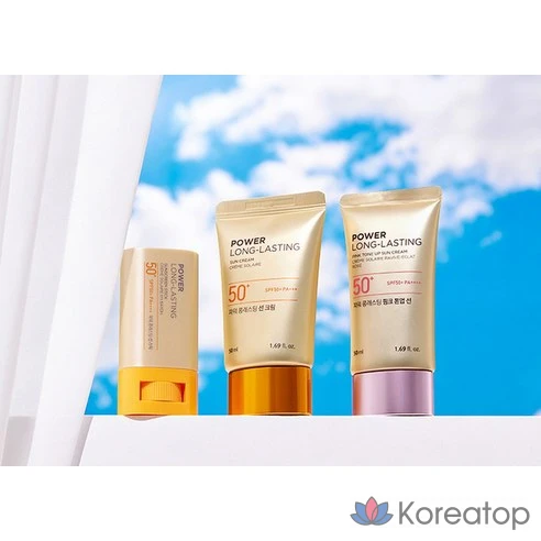 Солнцезащитный стик длительного действия The Face Shop Power SPF50+ PA++++