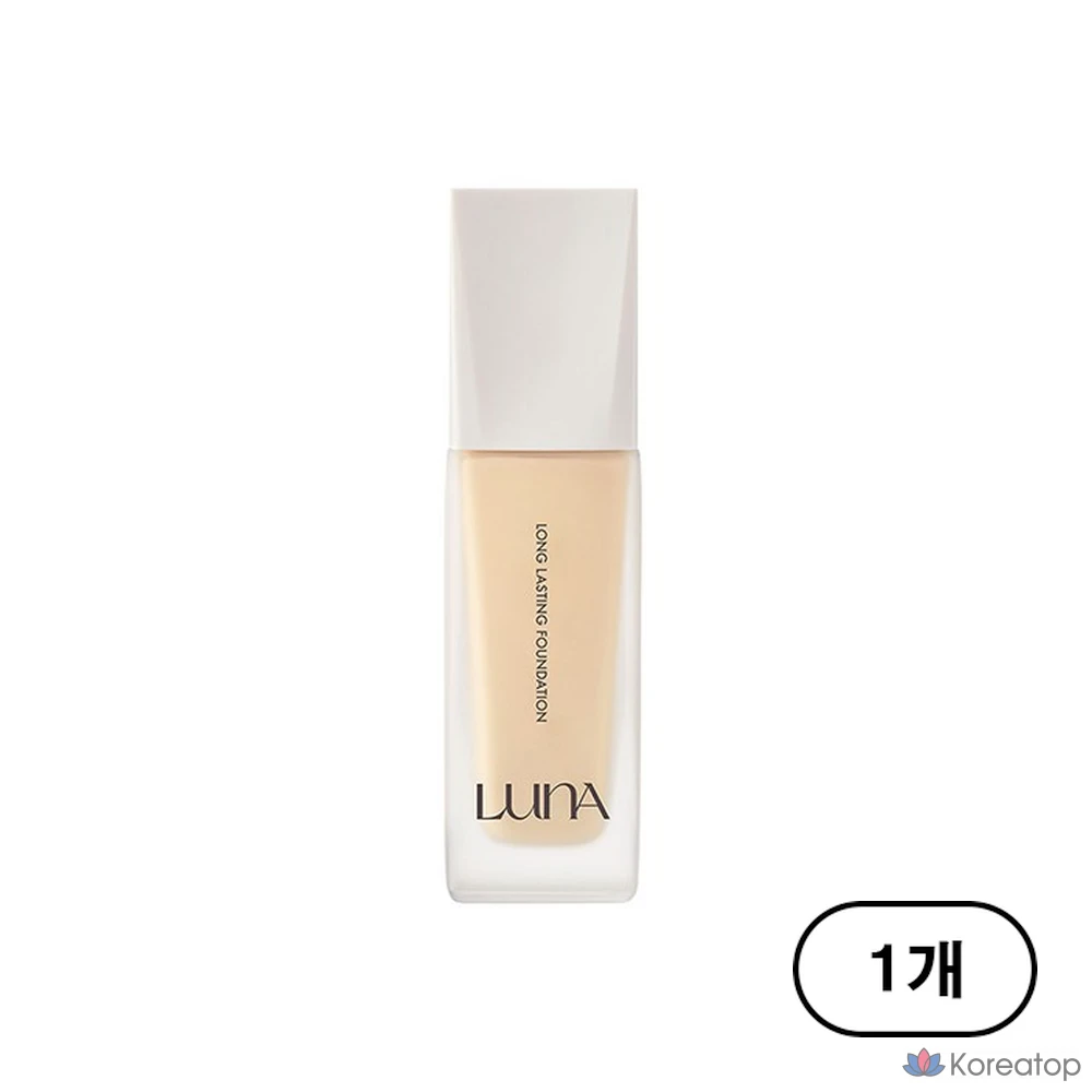 Тональная основа Luna, 30 мл, 1 шт., № 17, цвет слоновой кости.