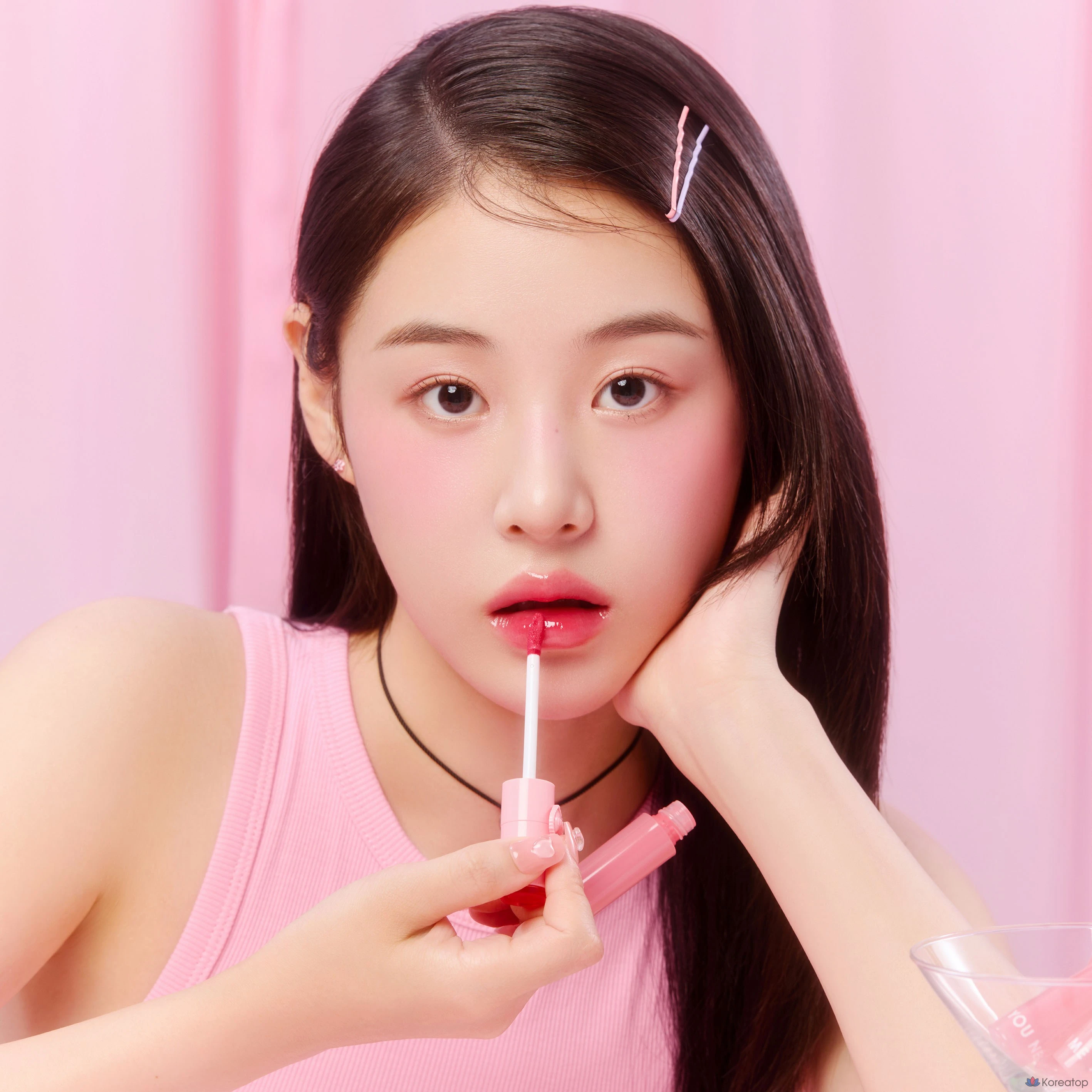 YNM Heart Gelling Tint (со встроенной силиконовой кисточкой), 1 шт., 2,6 г, оттенок 02 Cherry Gelling