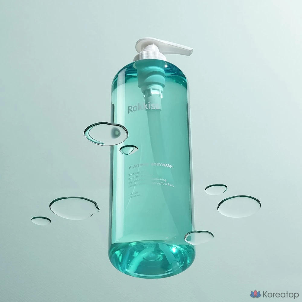 Гель для душа Rokkiss Platinum Mild Acid Body Wash, 1 л, 1 шт.