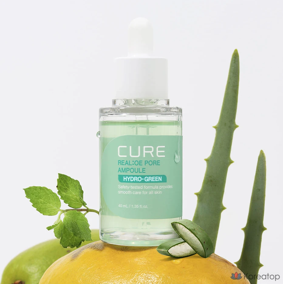 Ампула для очищения пор Aloe Cure Realoe от KIM JEONG MOON Aloe, 40 мл, 1 шт.