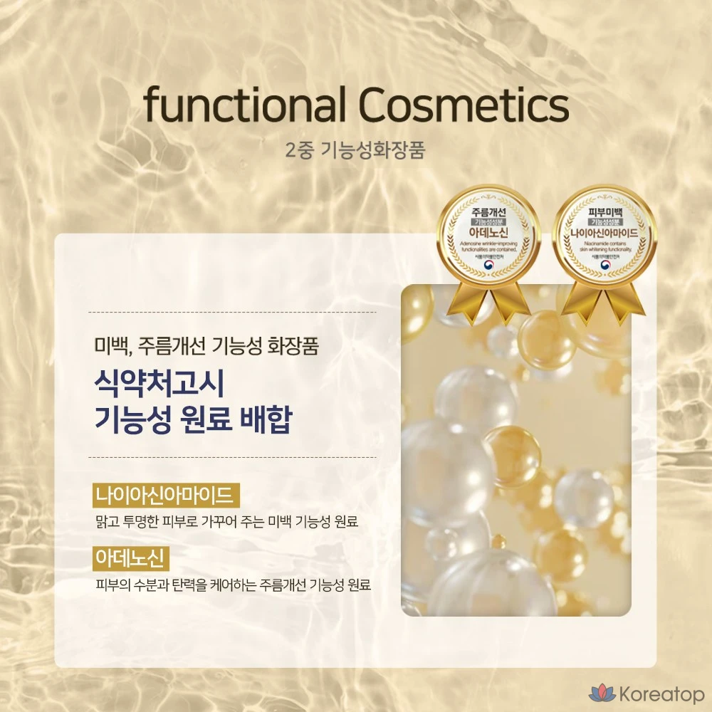 Набор Coreana Cellcode Gold Line из 8 предметов с фирменной сумкой, 1 комплект