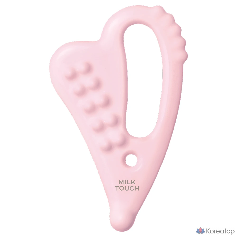 Керамическая гуаша для лица Milk Touch Slim Face, 1 шт., розовая.