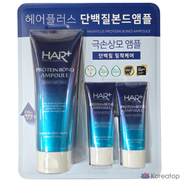 Ампула Hair Plus Protein Bond, 230 мл + 35 мл x 2