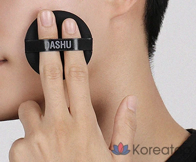 Сменный блок тонального крема DASHU Men's Aqua Matte BB Cushion, 15 г, темно-бежевый, 1 шт.