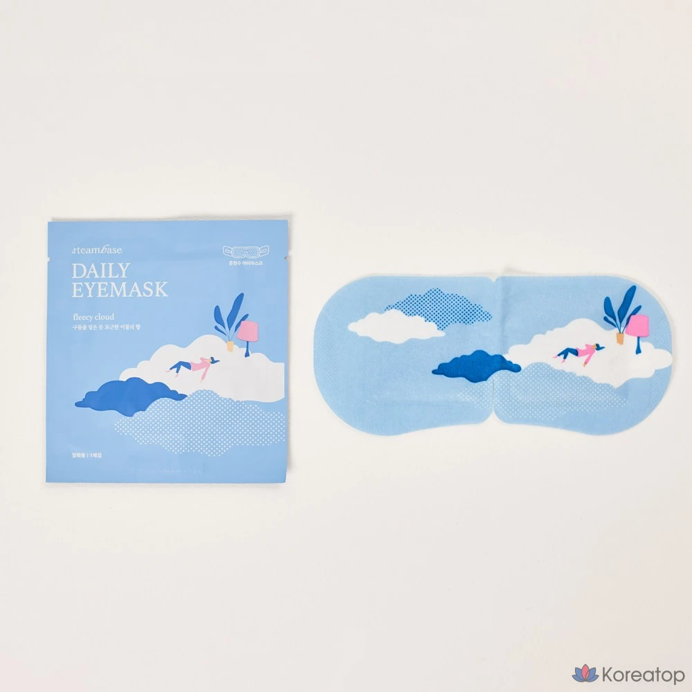 Паровой компресс для глаз, маска для сна с подогревом (аромат «Облачное одеяло»), 24 листа, упаковка из 24 листов, 1 упаковка, фото 3