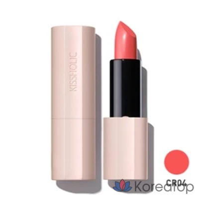 Помада The Saem Kissholic Intense, 3.7 г, 1 шт., CR04 Baby Coral