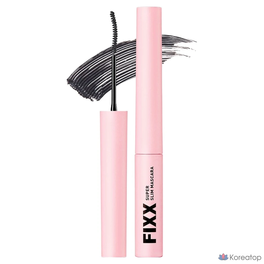 Тушь для ресниц So Natural Super Fix Slim Mascara, 2,8 г, 1 шт., оттенок 01 Deep Ash Black