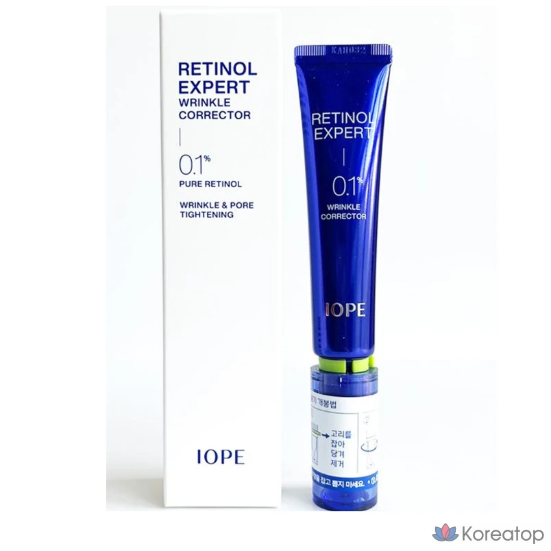 IOPE Retinol Expert 0.1% 30 мл, средство для разглаживания морщин, 0.03 мл, 1 шт.