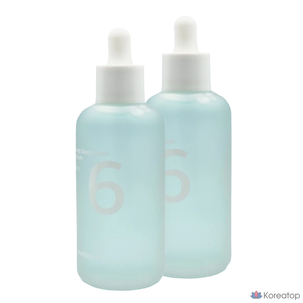 Увлажняющая маска-сыворотка Moisture Glow Numbers 6 Deep Sleep Mask Pack Serum, 80 мл, 2 шт.