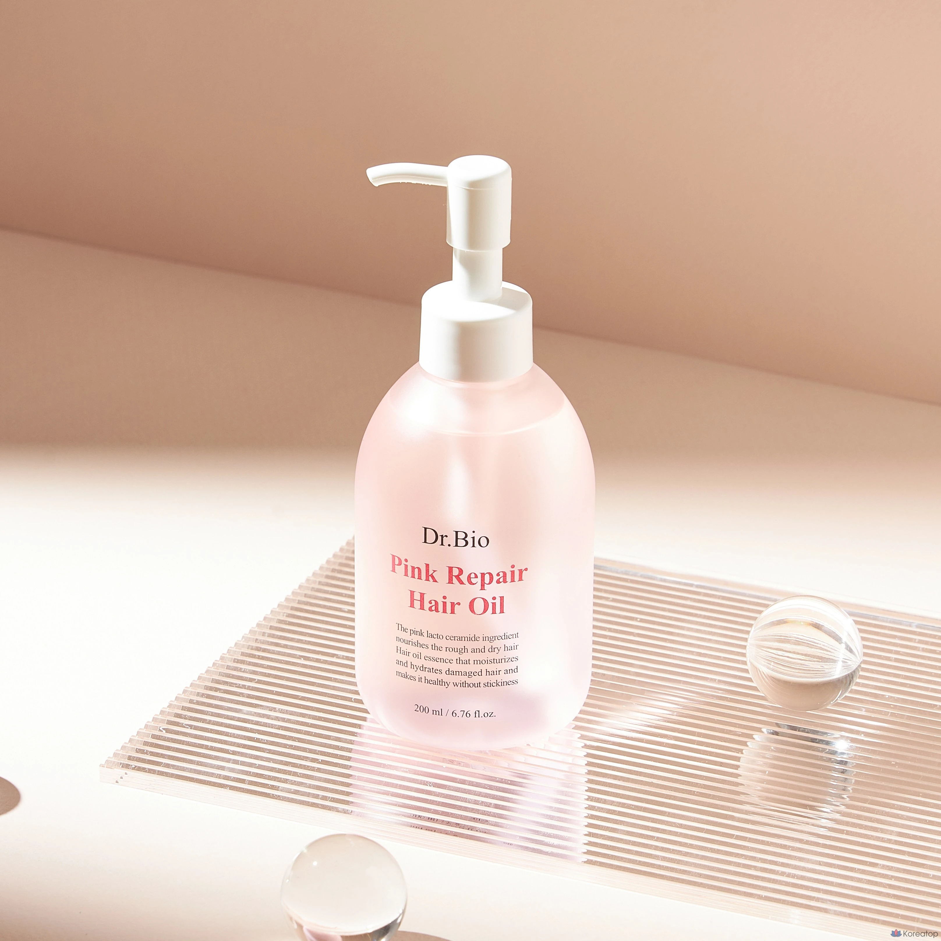 Восстанавливающее масло для волос Dr. Bio Pink, 200 мл, 1 шт.