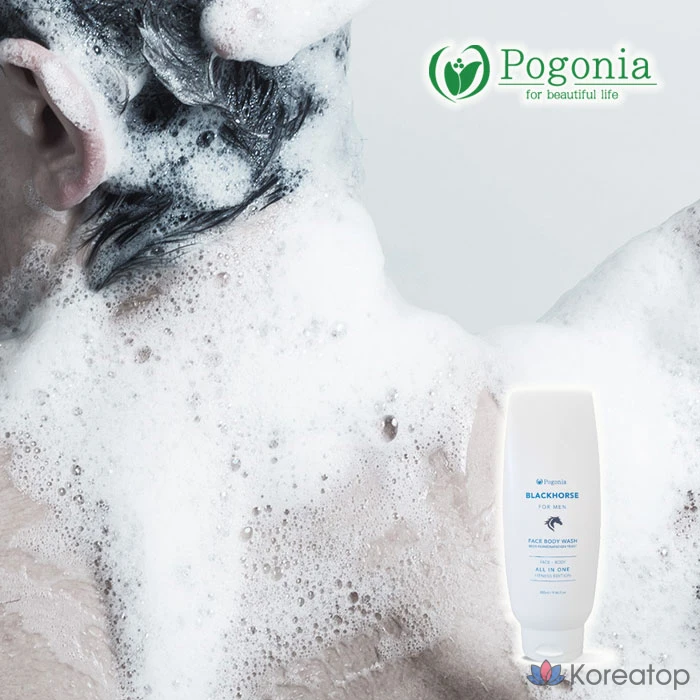 Мужской универсальный гель для умывания Black Horse для лица и тела, 280 мл, 1 шт.