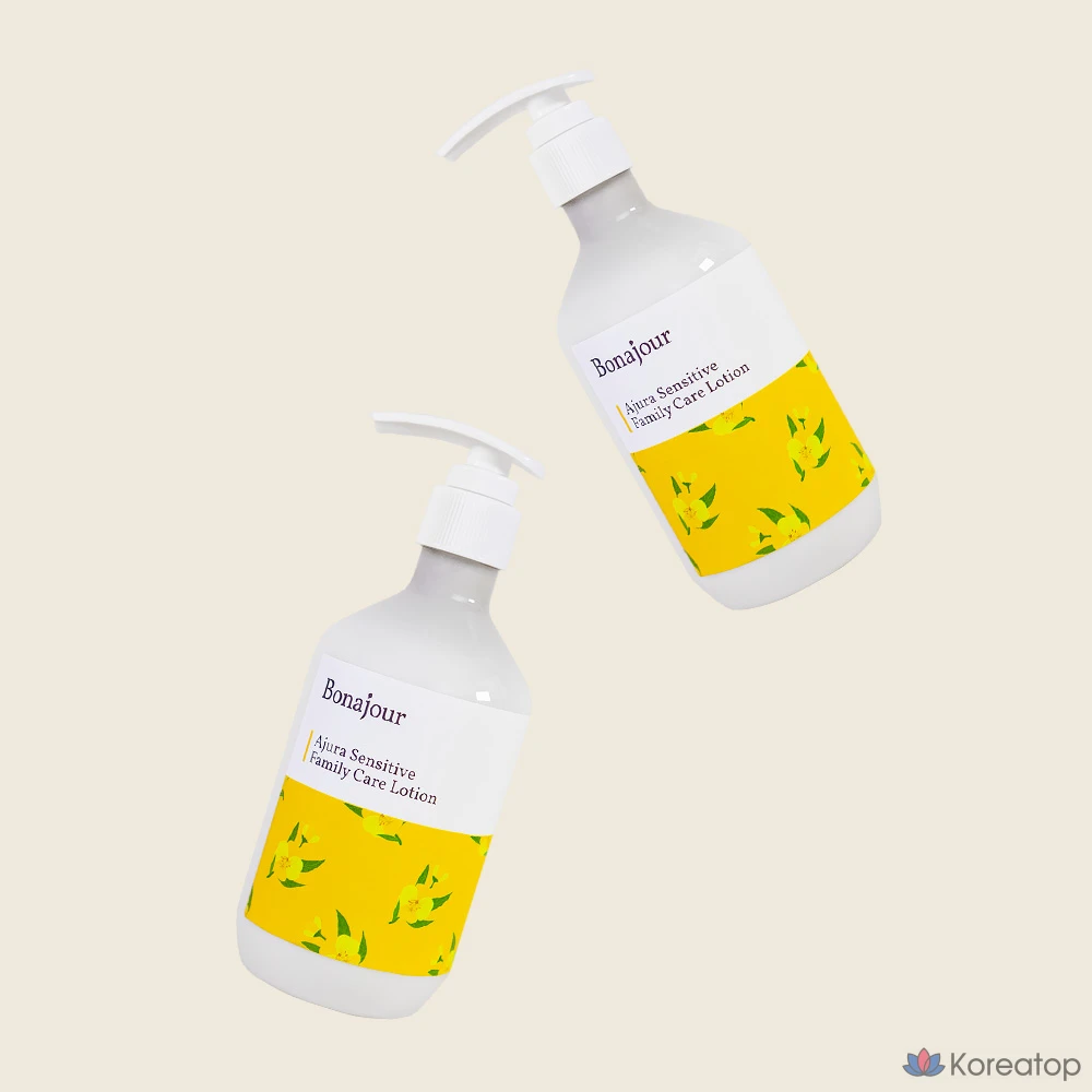 Лосьон для ухода за чувствительной кожей Bonajour Ajura Sensitive Family Care, 300 мл, 1 шт.