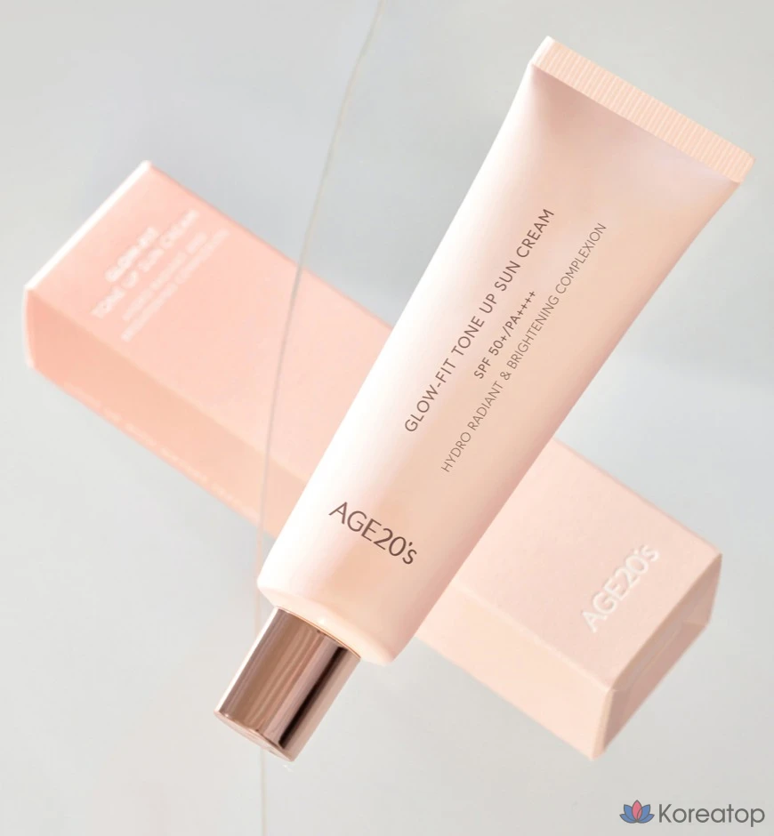 Солнцезащитный крем Age 20's Glow Fit Tone-Up SPF50+ PA++++, 50 мл, 1 шт.