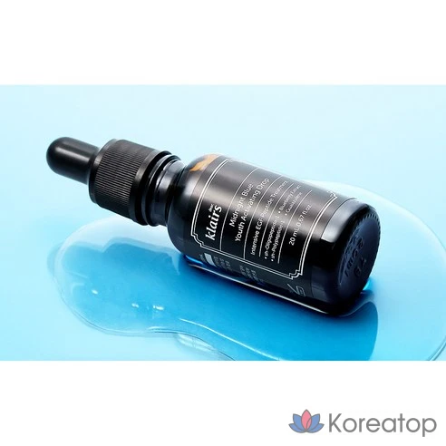 dear, Klairs Антивозрастная регенерирующая сыворотка для ухода за кожей лица Midnight Blue Youth Activating Drop, 20 мл