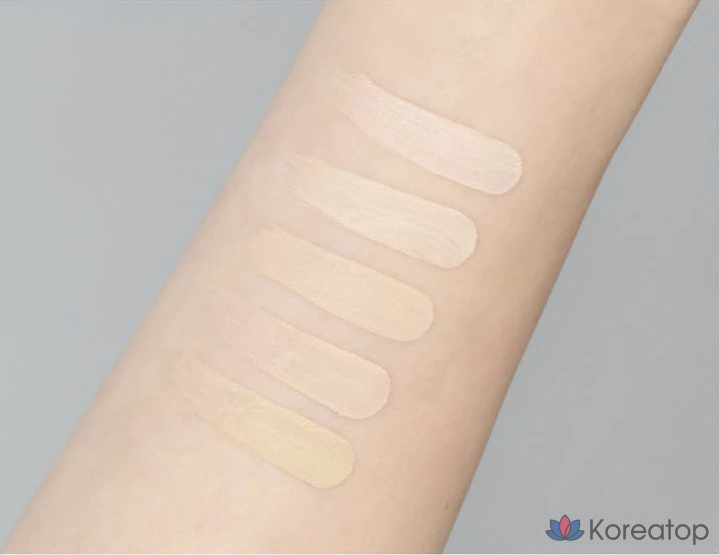 Тональный крем The Face Shop Ink Lasting Foundation Slim Fit, 30 мл, 1 шт., V203 Натуральный бежевый, фото 7