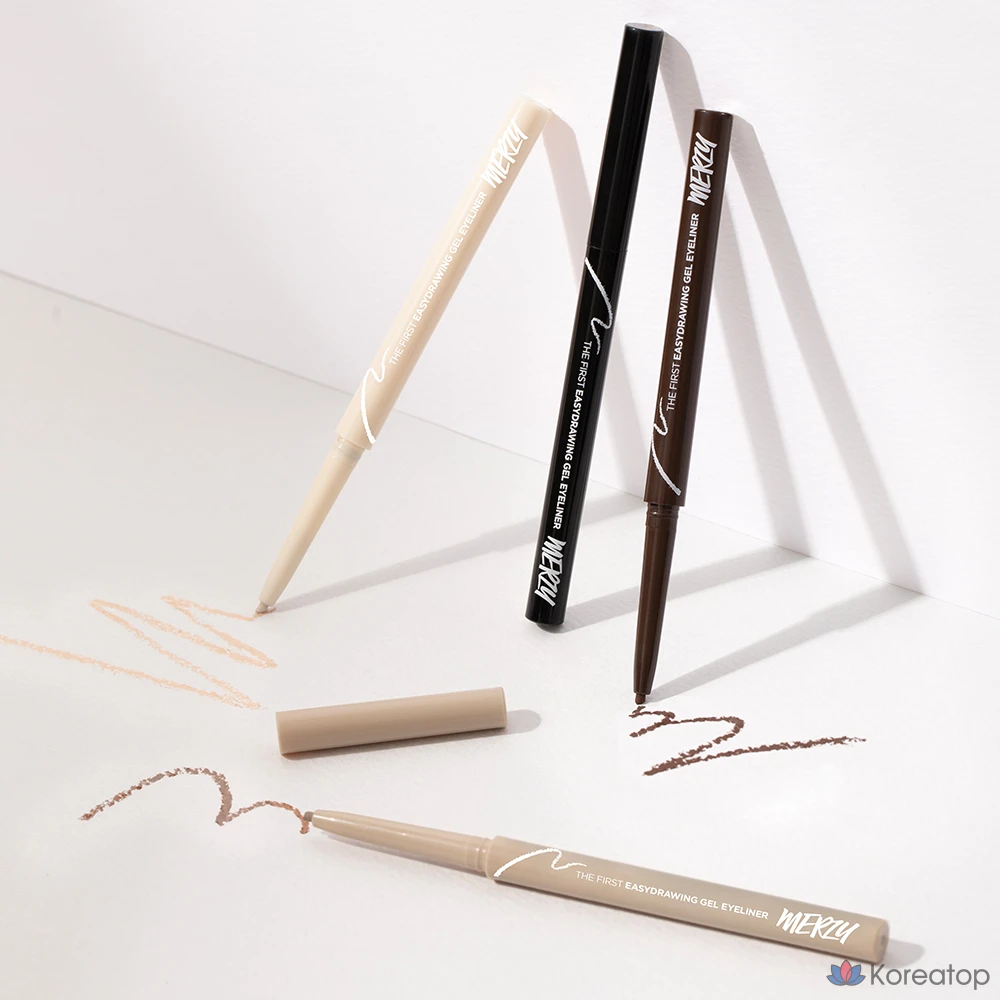 Гелевая подводка для глаз MERZY the First Easy Drawing Gel Eyeliner 0.14g, EG5 Delight, 1 шт.