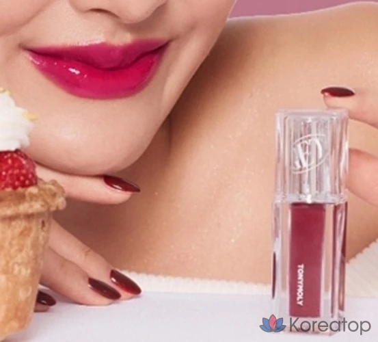 Тинт для губ Tony Moly Get It Tint Waterful Butter Lip Tint, оттенок 23 Plum Sangria, 1 шт., фото 4