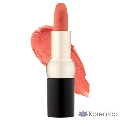 Помада The Face Shop FMGT New Bold Velvet Lipstick, 1 шт., № 21, оттенок Cover Orange.