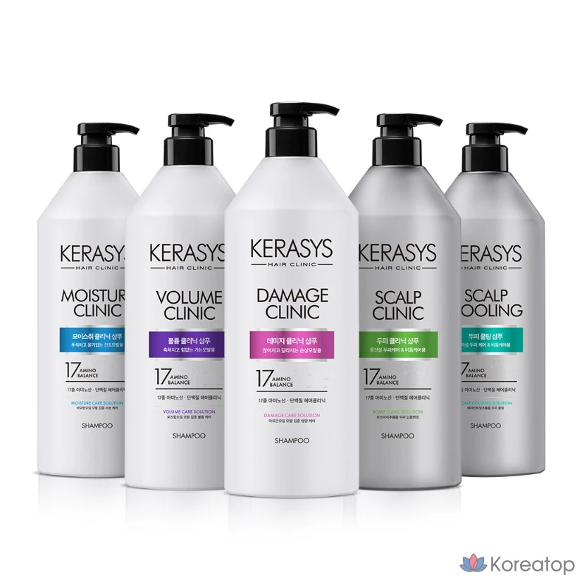 Охлаждающий протеиновый шампунь для кожи головы KeraSys, 1,5 л, 1 шт., фото 4