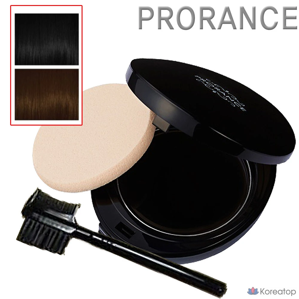 Тональный крем для волос Prorance 9,5 г, черный, 1 шт.