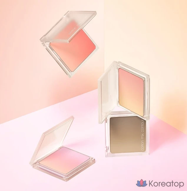 Румяна Missha Cotton Mix, 11 г, № 1, клубника-банан, 1 шт., фото 6