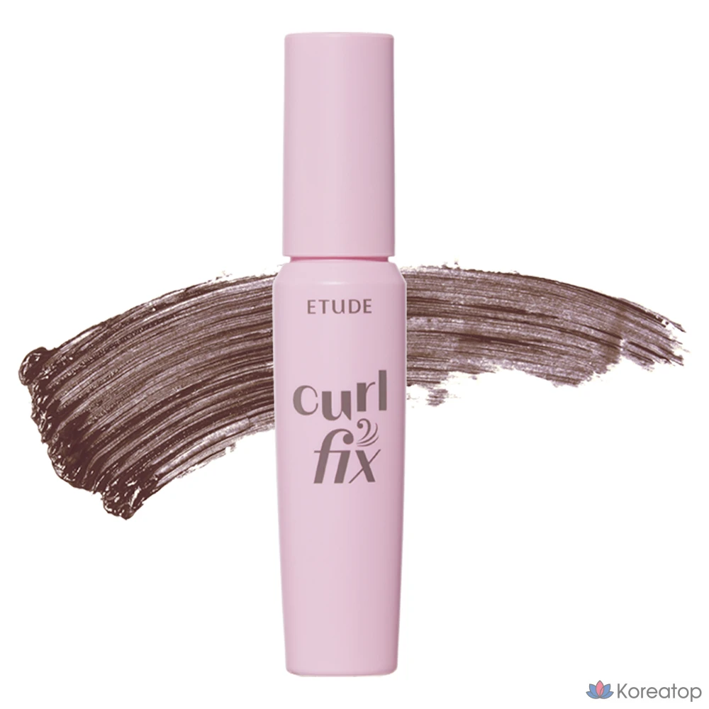 Тушь для ресниц Etude House Curl Fix Mascara Mini, 4 г, 1 шт., цвет 05, сиренево-коричневый.