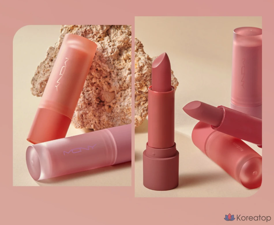 Матовая пудровая помада Mqny New York, 1 шт., оттенок 01 Pink Shower, фото 9