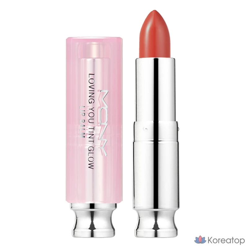 Бальзам для губ Mqny New York Loving You Tint Glow, 1 шт., прозрачно-красный