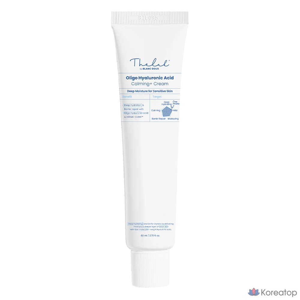 Успокаивающий крем с гиалуроновой кислотой THE LAB by blanc doux Oligo, 80 мл, 1 шт.