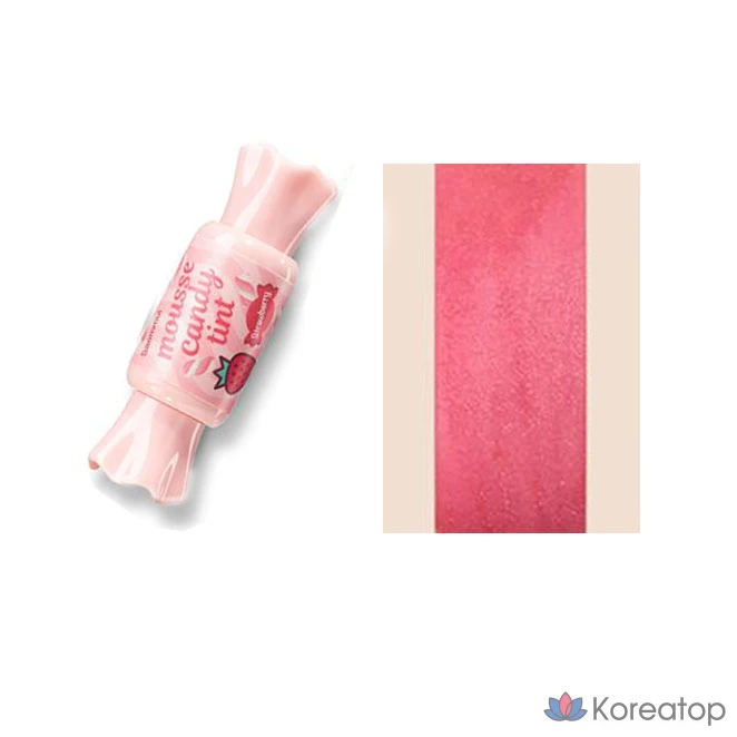 Тонирующий мусс The Saem Sammul Mousse Candy Tint 8 г, 2 шт. Клубничный мусс, 1 шт., фото 2