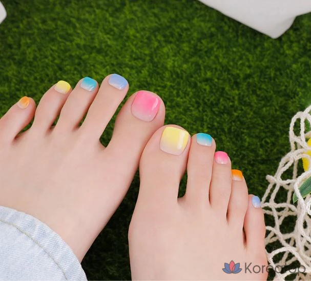 Набор для ухода Ohora P Watercolor Gel Strip Pedi Set, 1 шт., фото 6