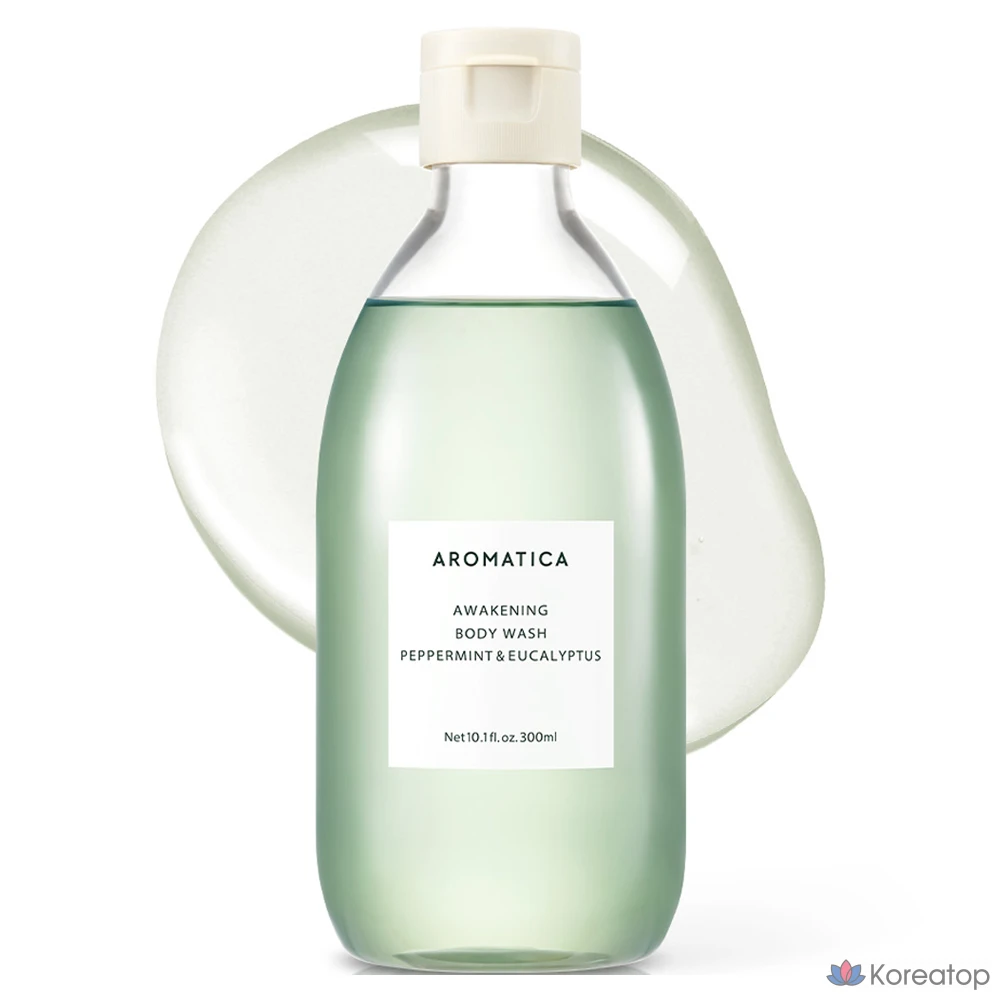 Гель для душа Aromatica Awakening с мятой и эвкалиптом, 300 мл, 1 шт.