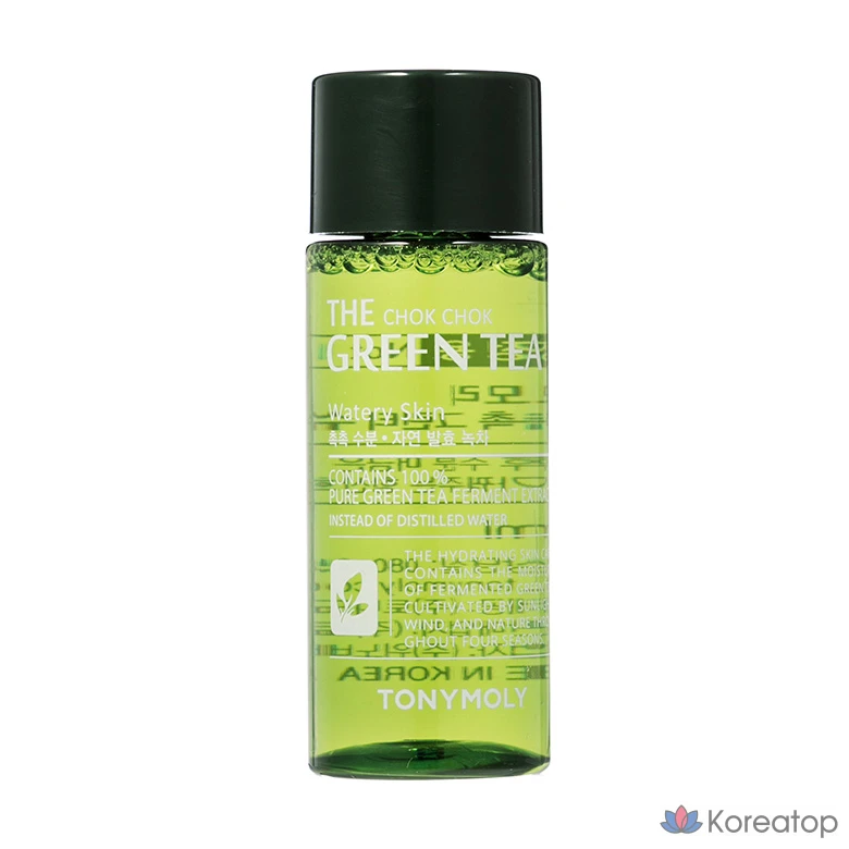 Набор увлажняющих средств Tony Moly The Chok Chok Green Tea Moisture из 2 предметов, 5 комплектов, фото 5