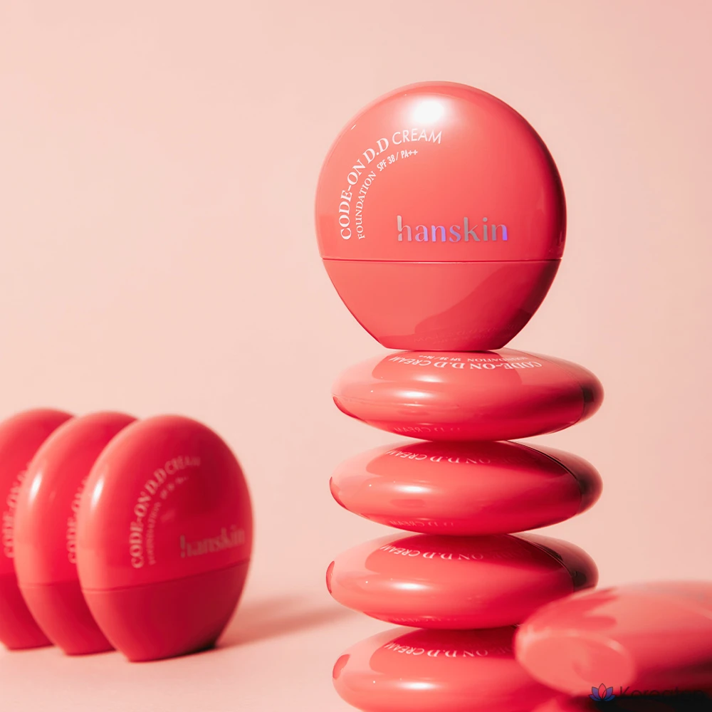 Тональный крем HANSKIN Code On DD Cream Foundation, 35 мл, 1 шт., оттенок 12C Fair, фото 4